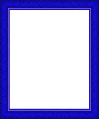 cadre bleu roi Montaje fotografico