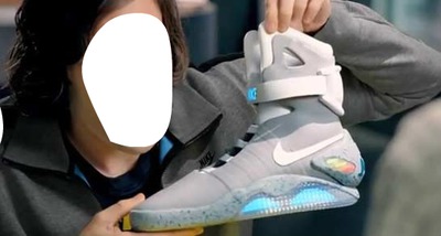 Retour Vers Le Futur Nike Photomontage