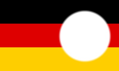 Germany flag フォトモンタージュ