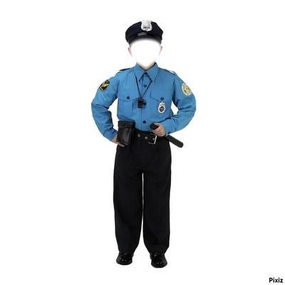 police Fotomontaggio