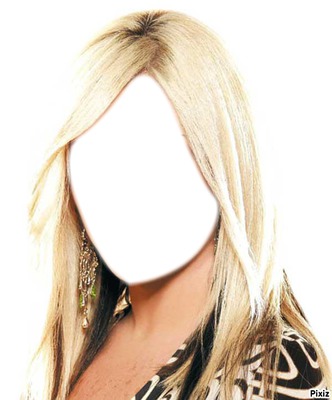 blonde Photo frame effect