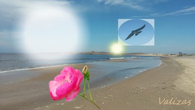 Amanecer en el Mar Fotomontage