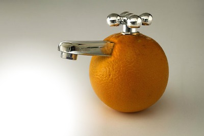 robinet à l'orange