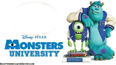 Monsters University Montaje fotografico