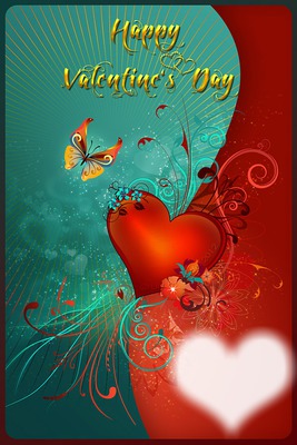 Valentine's Heart Photomontage