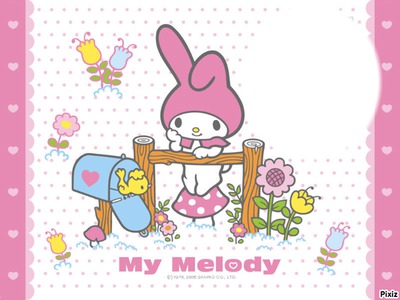 my melody Φωτομοντάζ