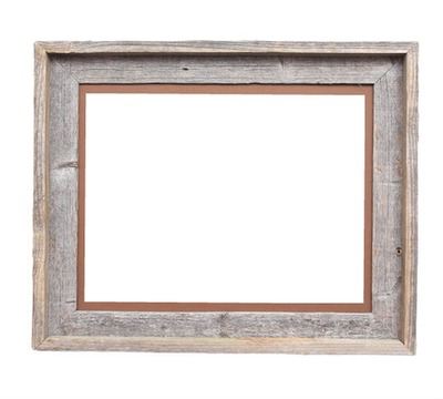 wood frame Photomontage