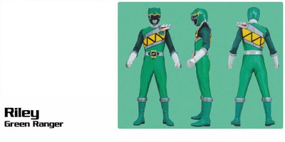 Power Rangers Dino Charge Riley Fotomontage