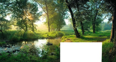 paysage nature Fotomontaż