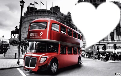 bus london Fotomontāža