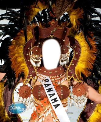 Mis Panama Fotomontaż