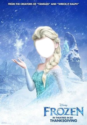 Elsa Foto Fotomontage