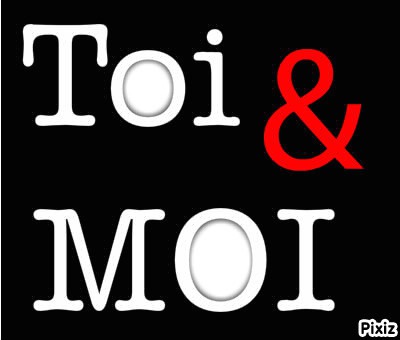 Toi & Moi Fotomontage