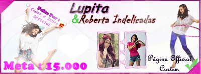 Capa de : Lupita e Roberta Indelicadas Photo frame effect