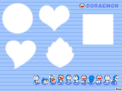 doraemon editor フォトモンタージュ