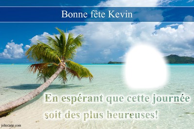 bonne fête kevin Fotoğraf editörü