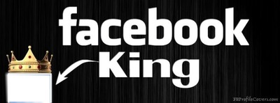 Facebook king Fotomontage