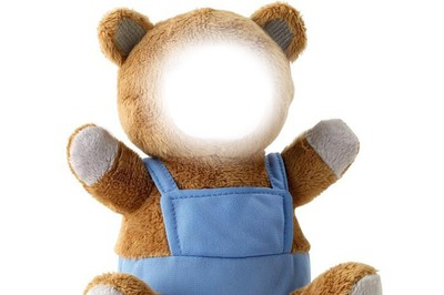 Teddy bear Photo frame effect