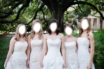 5 Brides Φωτομοντάζ