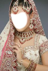 indian beauty Photo frame effect