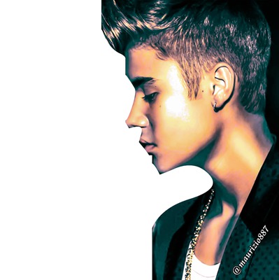 Justin Perfección Bieber Fotomontaggio
