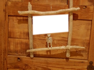 cadre bois Photo frame effect