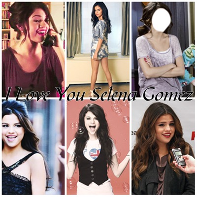 Selena Gomez フォトモンタージュ