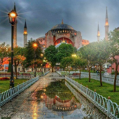 vista Istambul Photo frame effect