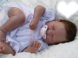 Amamos Bebê Reborn Fotomontagem