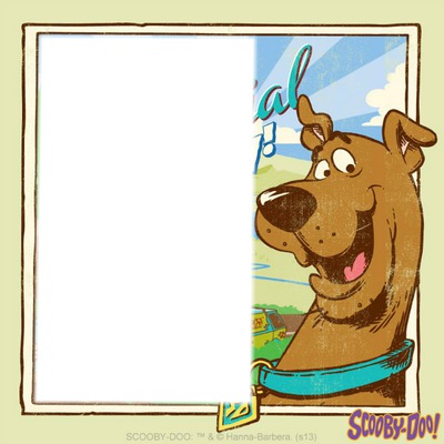 scooby doo Photo frame effect
