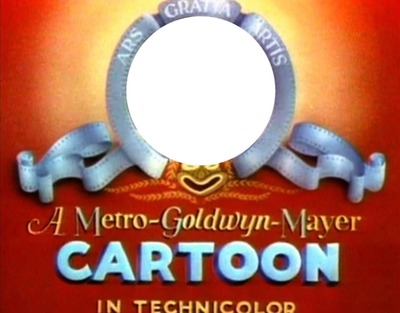 mgm cartoon logo Fotomontagem