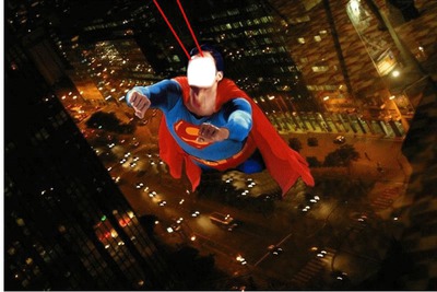 superman Fotomontāža