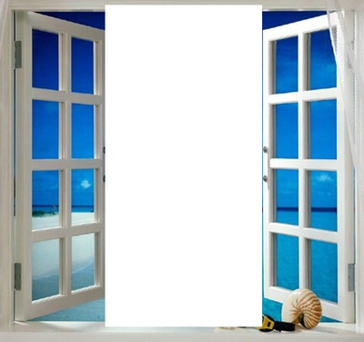 janela Fotomontagem