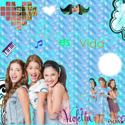 Violetta Es Mi Vida Photo frame effect
