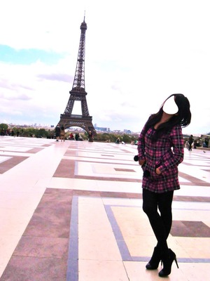La Tour Eiffel Fotomontaža