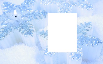 cadre hiver Fotomontage