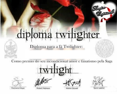 Diploma De Twilighter Fotomontaż