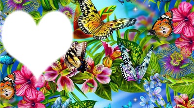 papillons Fotomontasje