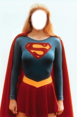 Supergirl Fotomontáž