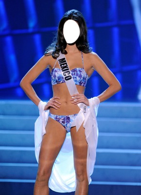 Miss Mexico Fotomontaż