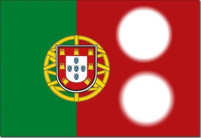 drapeau portugal フォトモンタージュ