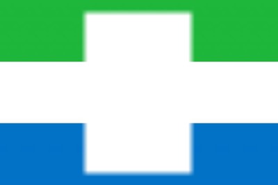 Sierra Leone flag Photo frame effect