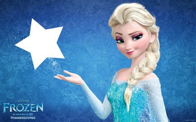 You with Elsa Montage photo