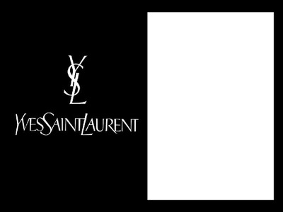 Yves Saint Laurent 1 Fotomontaža