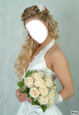Une marié Fotomontāža