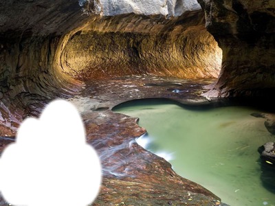 la grotte Fotomontažas