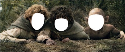 Frodo y Sam Fotomontaż
