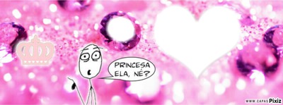 Capa de Meme dizendo princesa ela ne