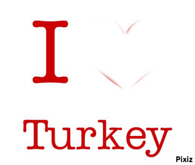 I Love Turkey Fotomontaggio