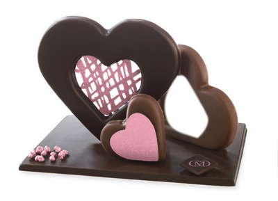 Coeur Chocolat Fotomontaggio